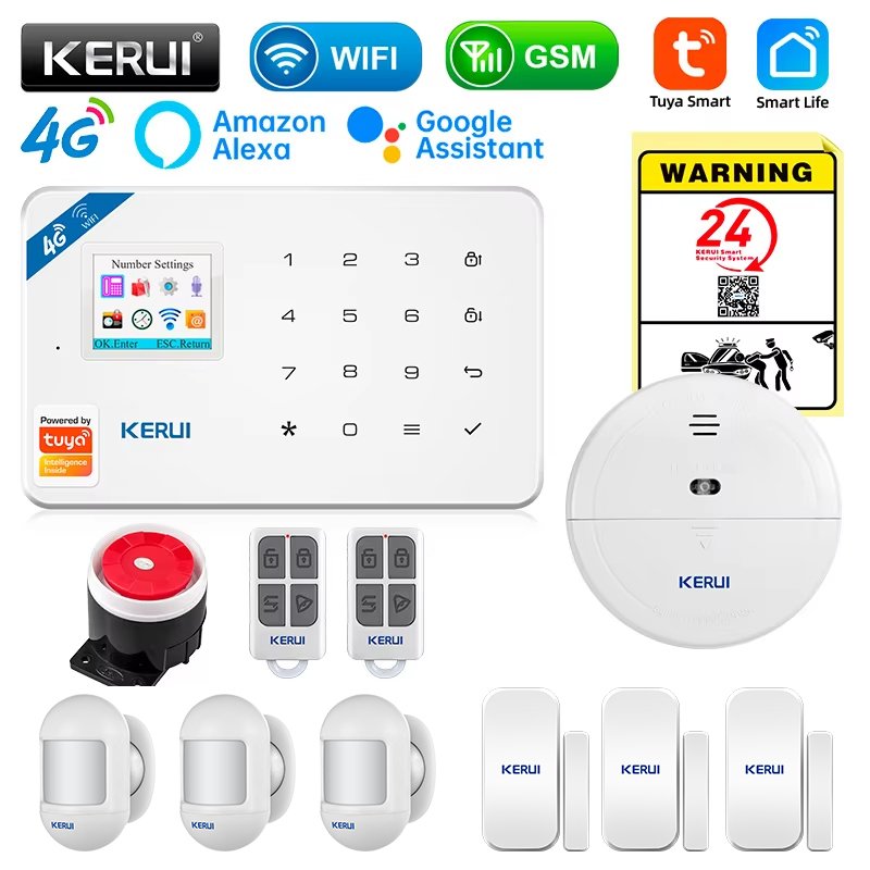 

Комплект охранной сигнализации KERUI W184