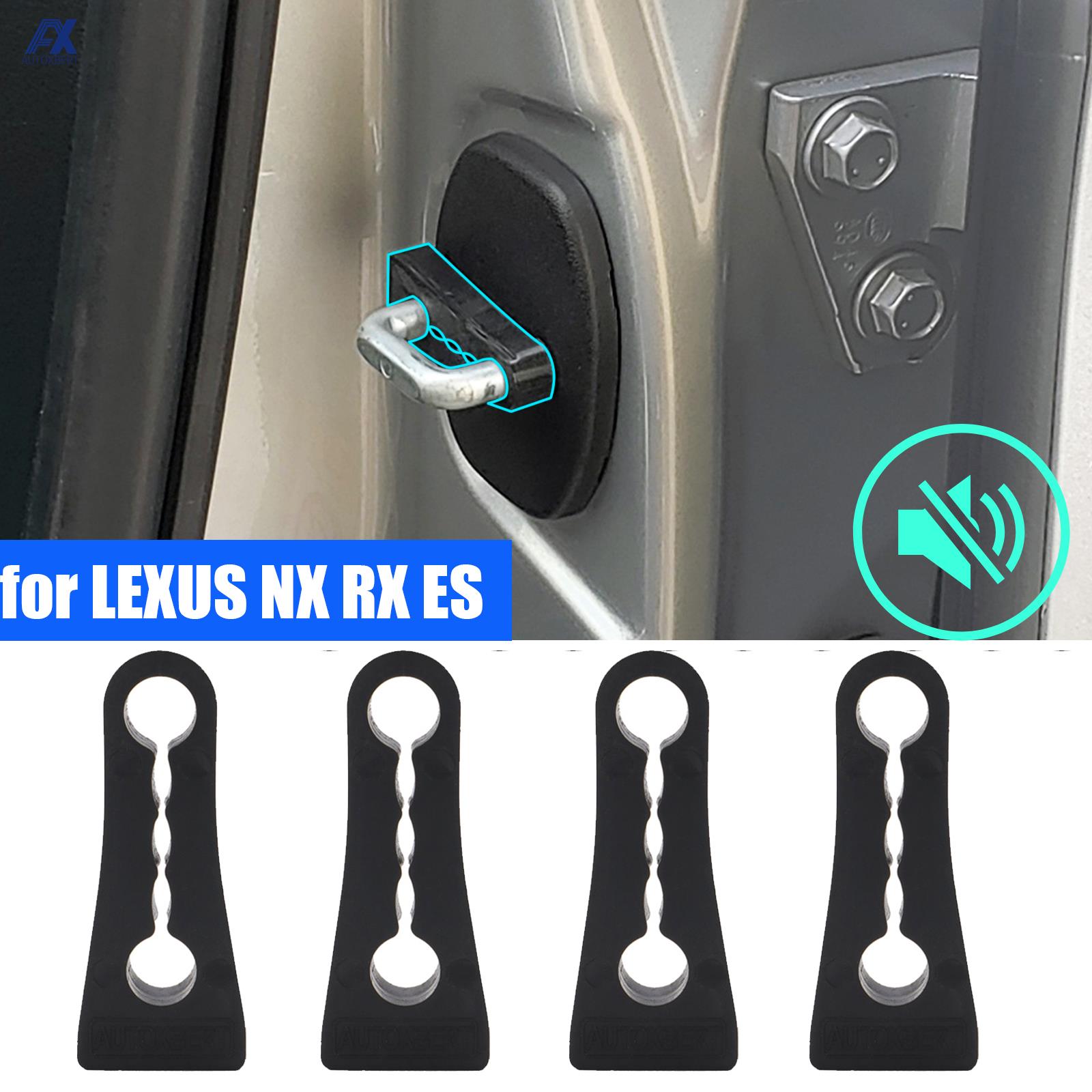 

Демпфер заслонки замка двери автомобиля для Lexus NX LX RX IS ES GX Rattling Тихий шум Глухие звукоизоляция Звукоизоляционное уплотнение