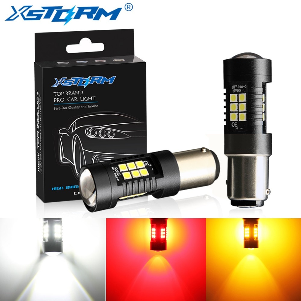 

2 шт. P21/5 Вт светодиодный лампы 1157 BAY15D светодиодный 21 3030SMD авто светильник лампы тормозной фонарь автомобиля сигнальная лампа 12V 24V белого и желтого цвета, желтый красный