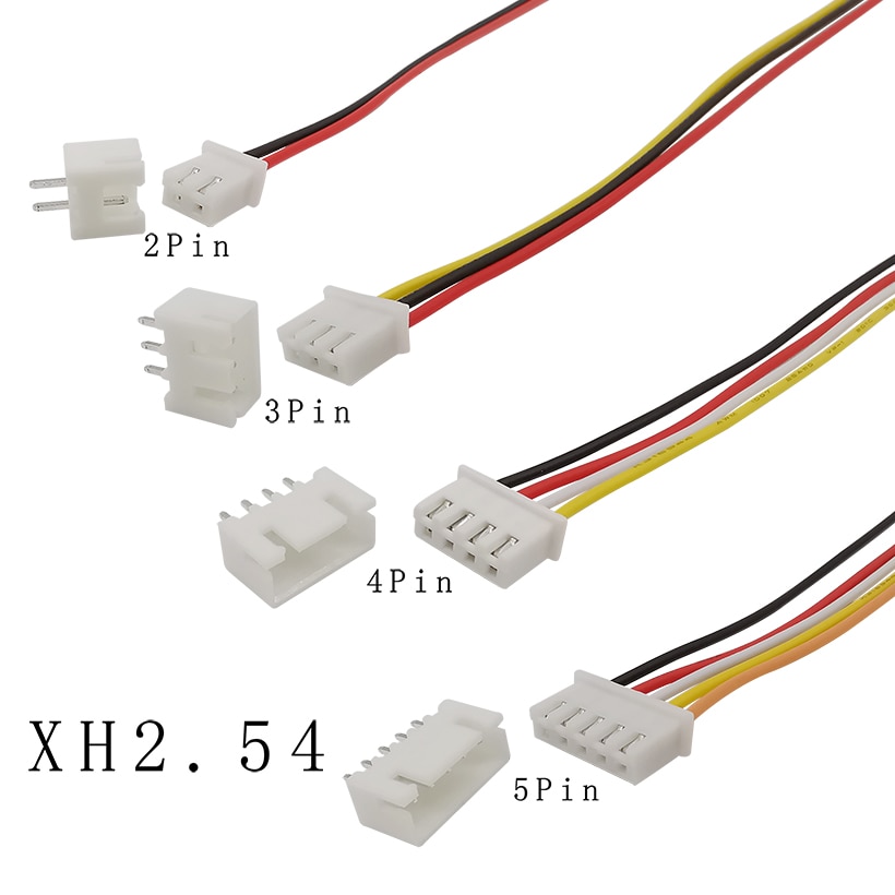 

Комплект разъемов LOCHEUK JST 2/3/4/5/6-контактный 26AWG