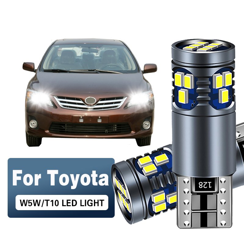 

Комплект Из 2 Светодиодных Боковых Габаритных Фонарей Для Toyota Corolla 1997-2014 W5W Canbus Без Ошибок