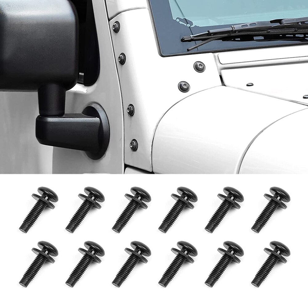 

4/6/8 Винтов Torx Для Jeep Wrangler JK/JL С Жесткой Крышей