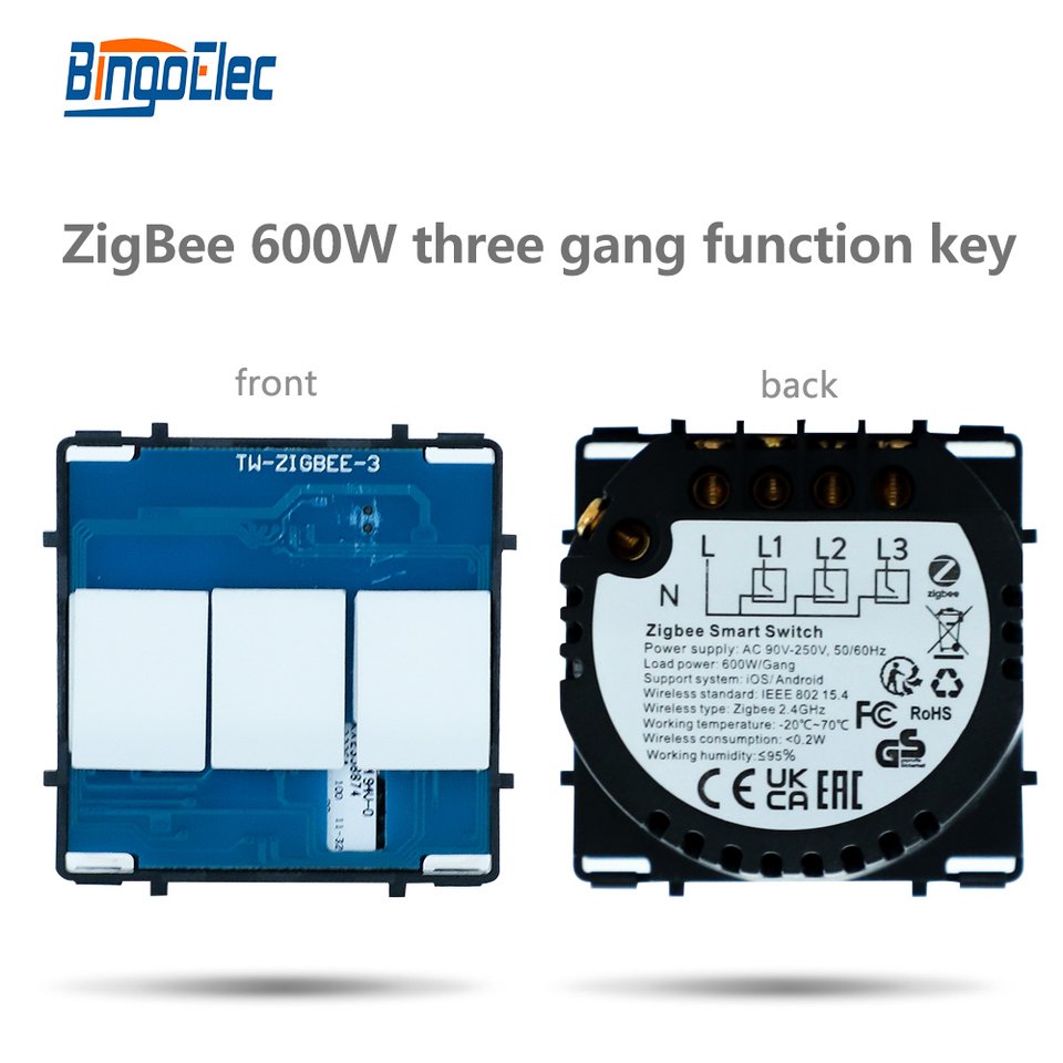 

Переключатель ZigBee нуждается в нейтральных умных фоторозетках, запчастях для розетки питания европейского стандарта, черная стеклянная панель, настенные USB-розетки, запчасти «сделай сам» для умного дома