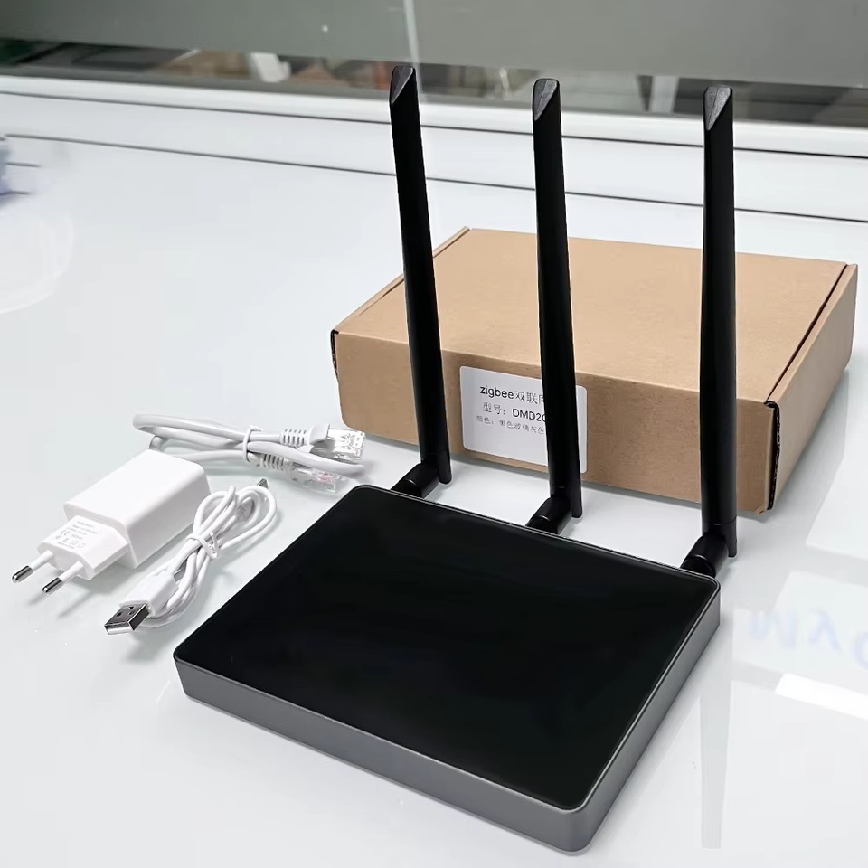 

Tuya Zigbee 3.0 Hub Двойной шлюз и повторитель Wi-Fi