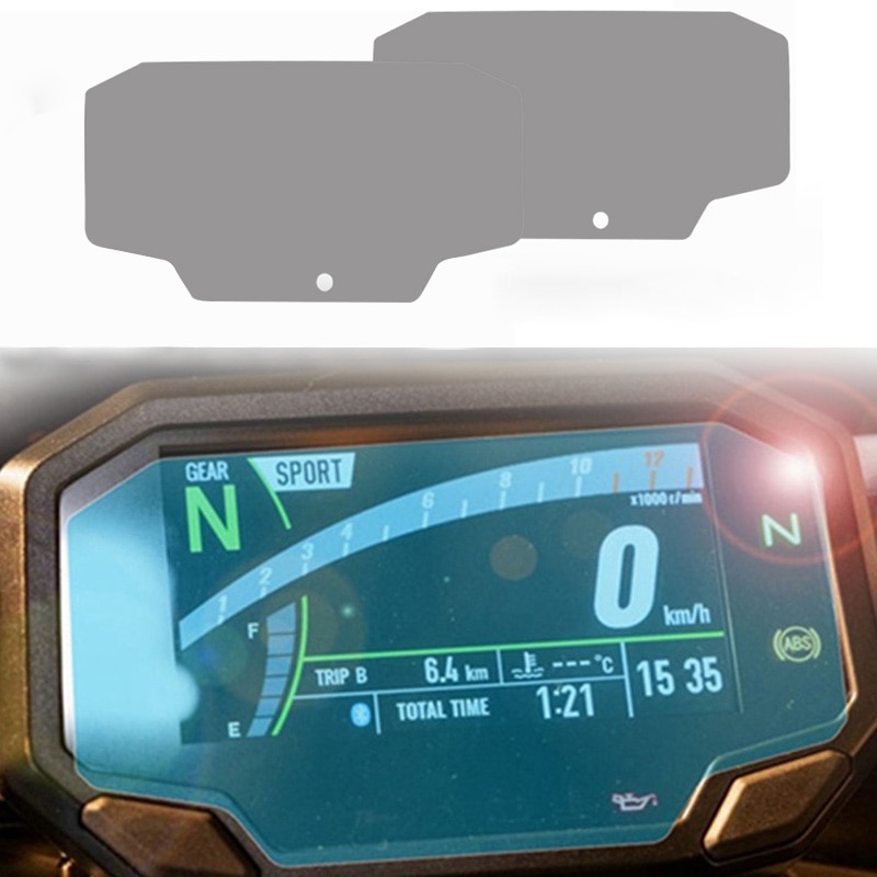 

Защитная пленка для экрана приборной панели мотоцикла из ТПУ для KAWASAKI Ninja 1000 s x ZX-10R Z650 2020-2021