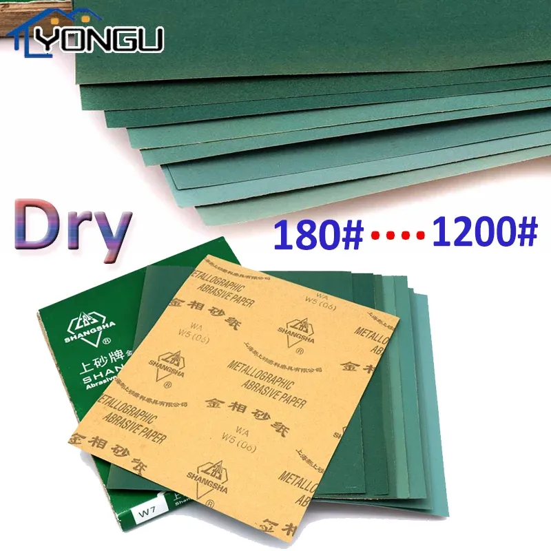 

Сухая наждачная бумага 180-1200 grit