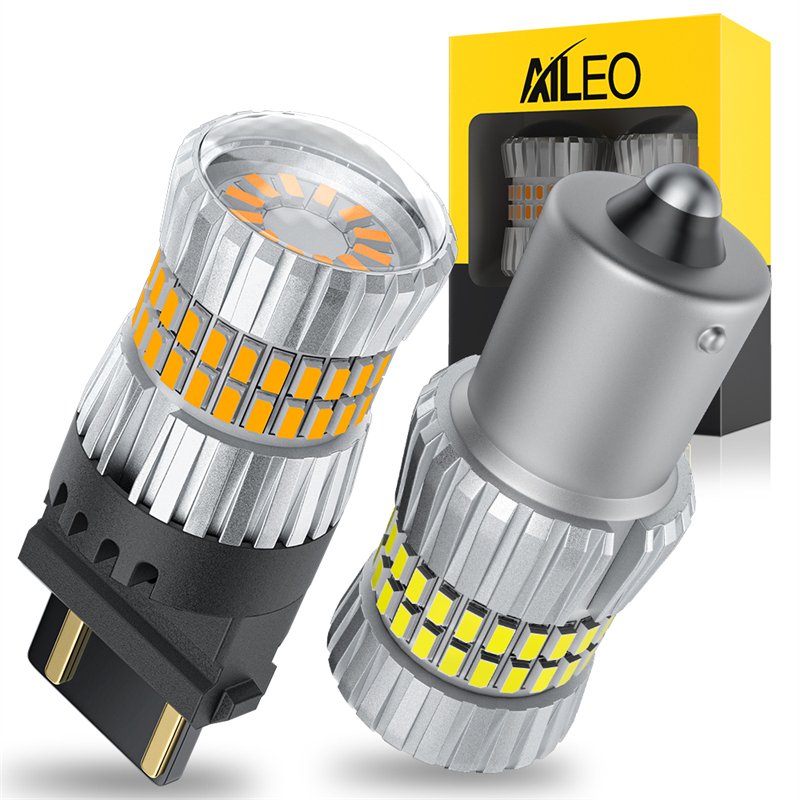 

2x1156 BA15S P21W BAU15S PY21W W21W P21/5W 3157 3156 P27 7W T25 передние задние фонари заднего хода светодиодные лампы Canbus без ошибок лампы