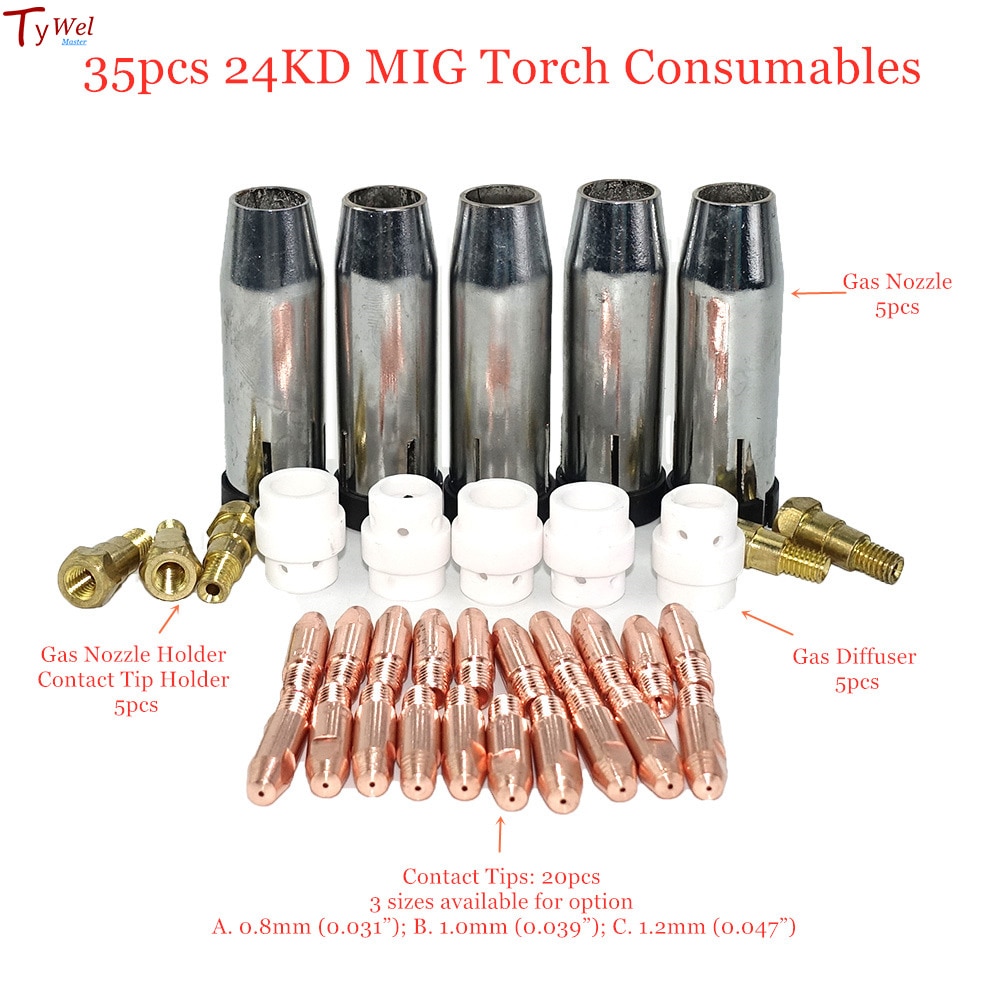 

TywelMaster MB 24KD расходные материалы для сварки MIG/MAG