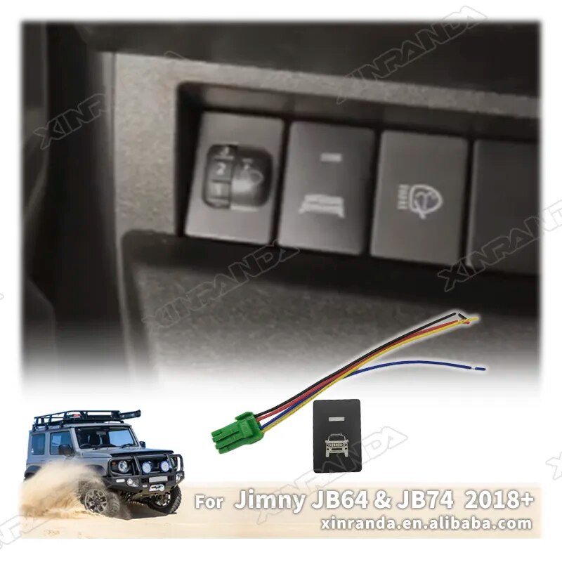 

Jimny JB74 аксессуары автомобильный переключатель для Suzuki Jimny Gen4 JB64 JB74 2018 2019 2020 2021 2022 2023 точечный выключатель