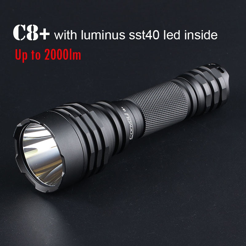 

Фонарик Convoy C8 Plus с Luminus SST40