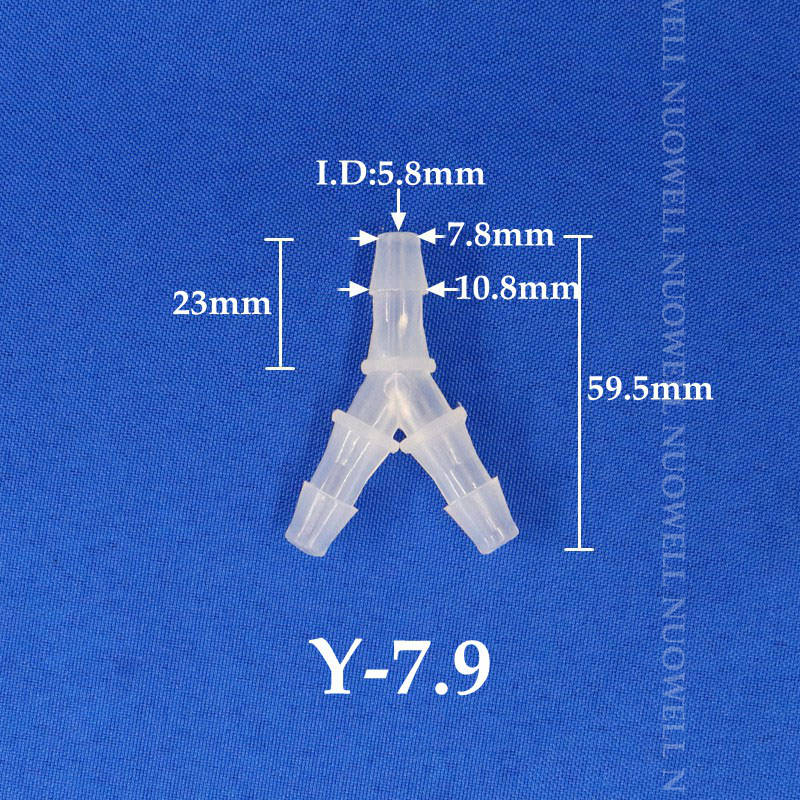 

Соединители Y-типа для шланга 7.9-20 мм, пластик
