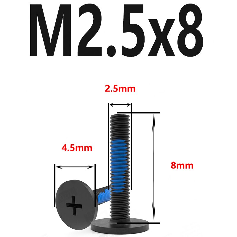

Винты для ноутбука Allpersell M2 M2.5 M3