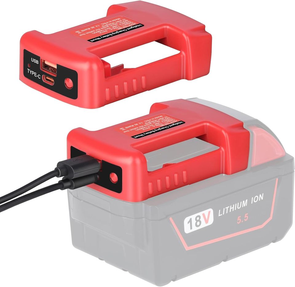 

USB-адаптер XMSJ для аккумулятора Milwaukee 18 В