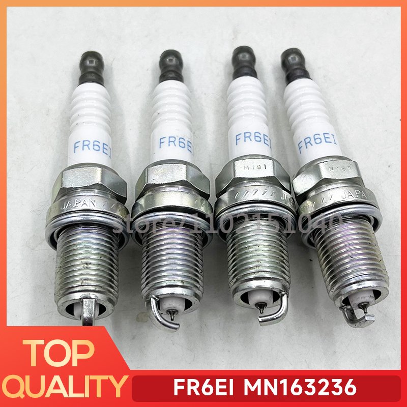

4 шт. FR6EI MN163236 2687 иридиевая Свеча зажигания для Mitsubishi Lancer VIII 1.8L Outlander II 2,4 Outlander III 2,0 ASX