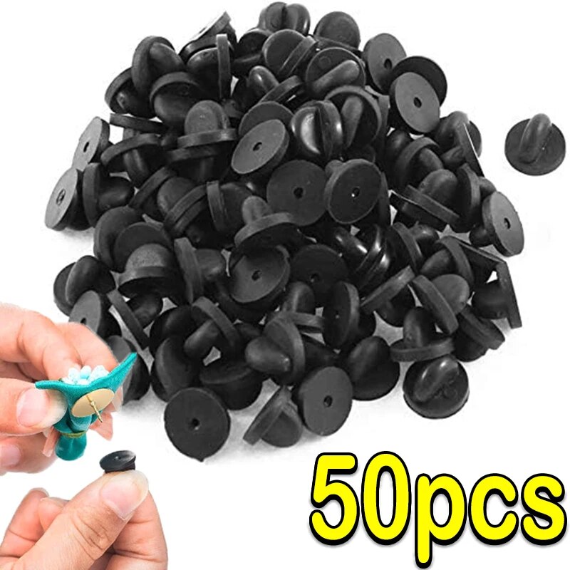 

Черные пластиковые зажимы для булавок 50-100 шт.