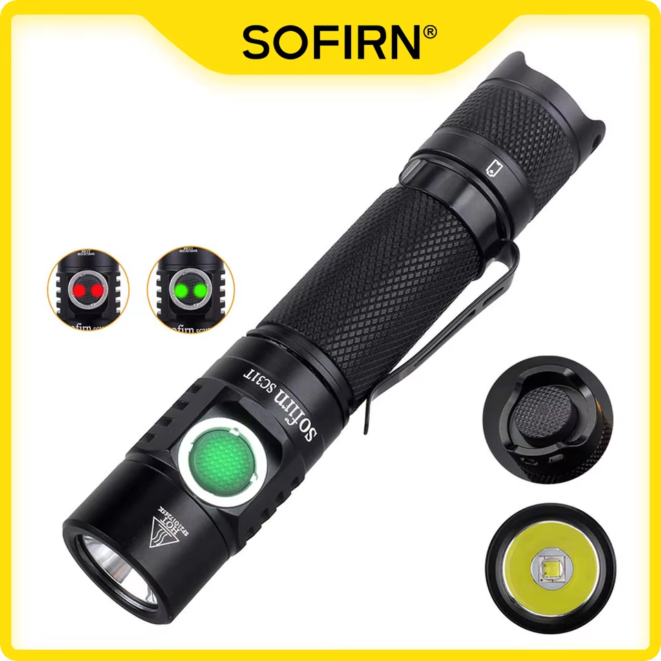 

Sofirn SC31T тактический фонарик 2000 лм