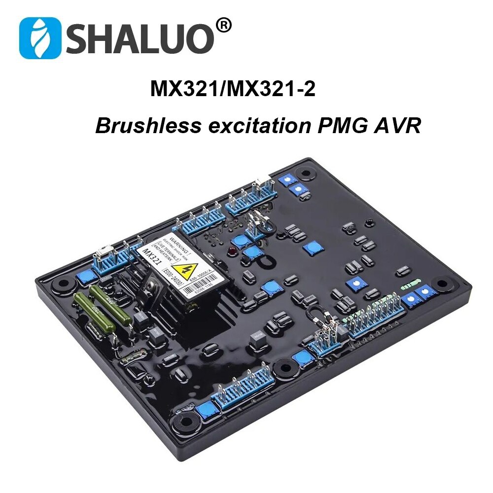 

MX321 AVR PMG генератор с постоянным магнитом, автоматический регулятор напряжения, стабилизатор, панель управления, трехфазный запасные части для генераторной установки