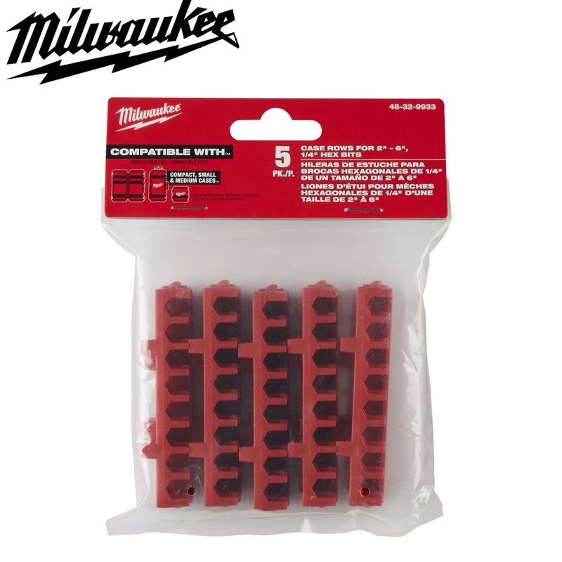 

Milwaukee 48-32-9933 держатели сверл для ударных отверток 5 шт.