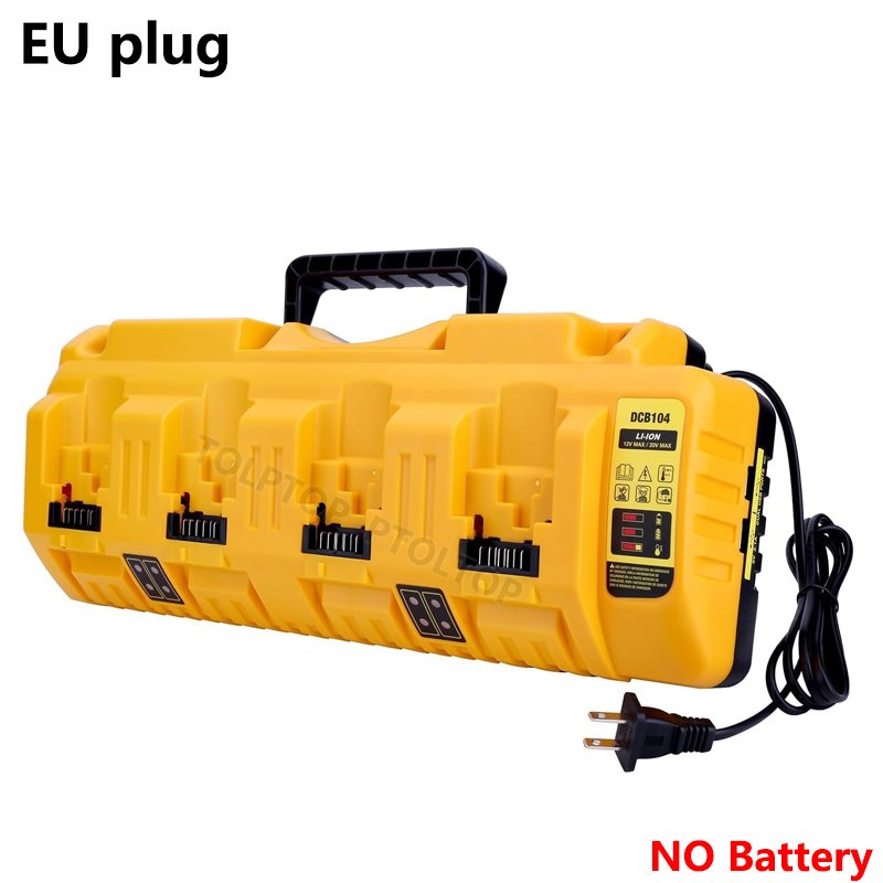 

Быстрое 4-портовое зарядное устройство для Dewalt 12-20В