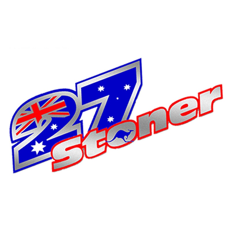

Интересные 27 Casey Stoner Auto Moto GP, автомобильные наклейки, наклейки для стайлинга автомобиля, ПВХ 15 см х 5 см, виниловые аксессуары для мотоциклов