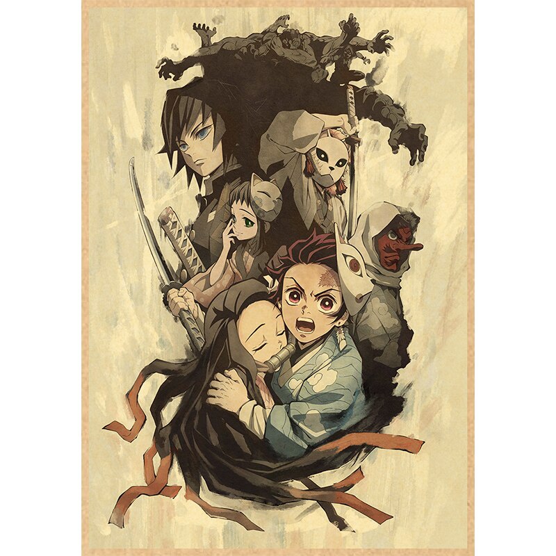 

Постеры Demon Slayer luckydlongjie