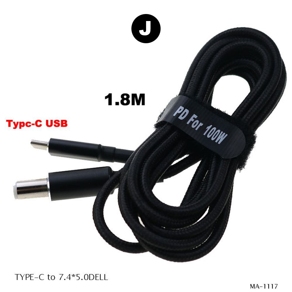 

7,4*5,0 мм адаптер питания для ноутбука, разъем постоянного тока, USB Тип C, разъем «Мама»-«папа», для Dell, ноутбуков, ноутбуков, зарядка 7,4x5,0 мм