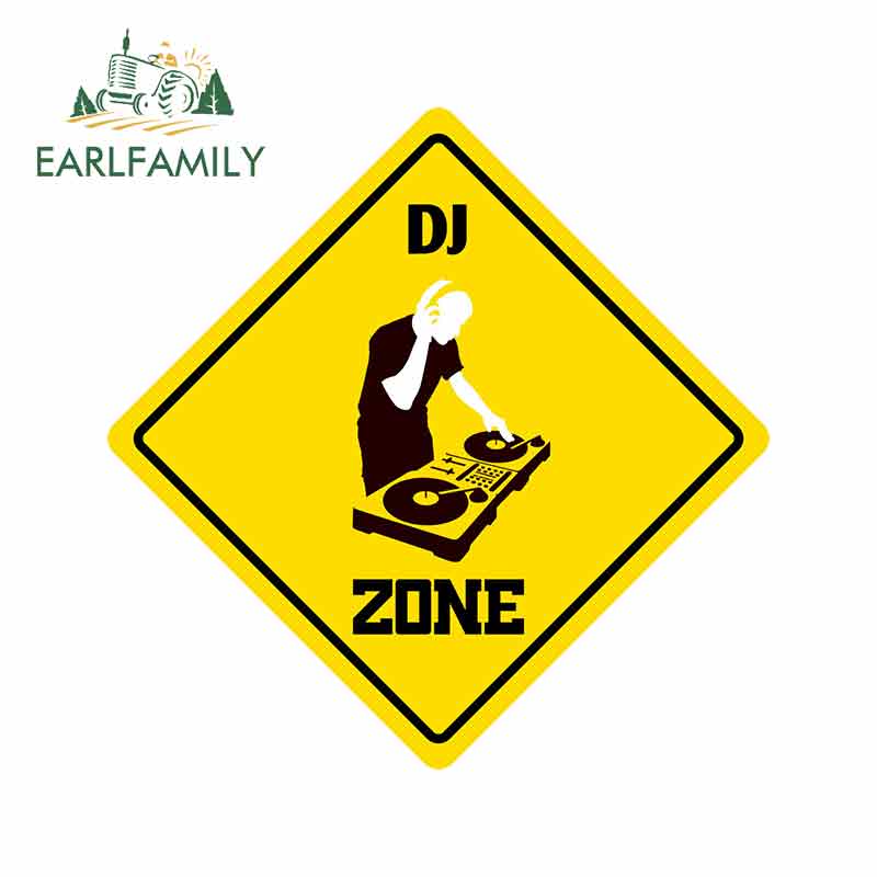 

EARLFAMILY 13 см x 13 см для Dj зоны мультфильм виниловые наклейки на машину JDM бампер багажник грузовик графика Водонепроницаемый аниме аксессуары