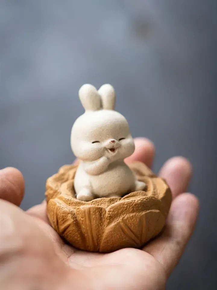 

Ручной керамический чайный питомец кролик RI ONIY TEASET