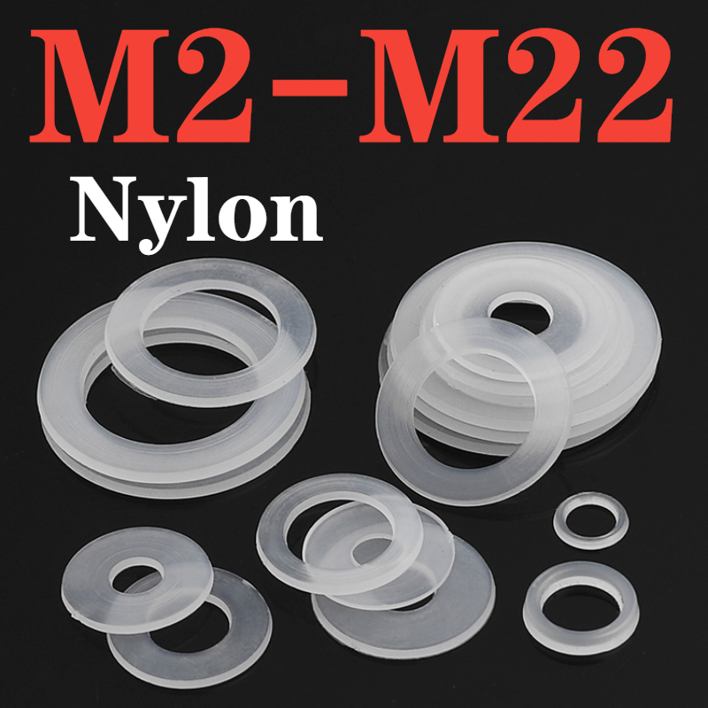 

Плоские шайбы из нейлона M2-M22