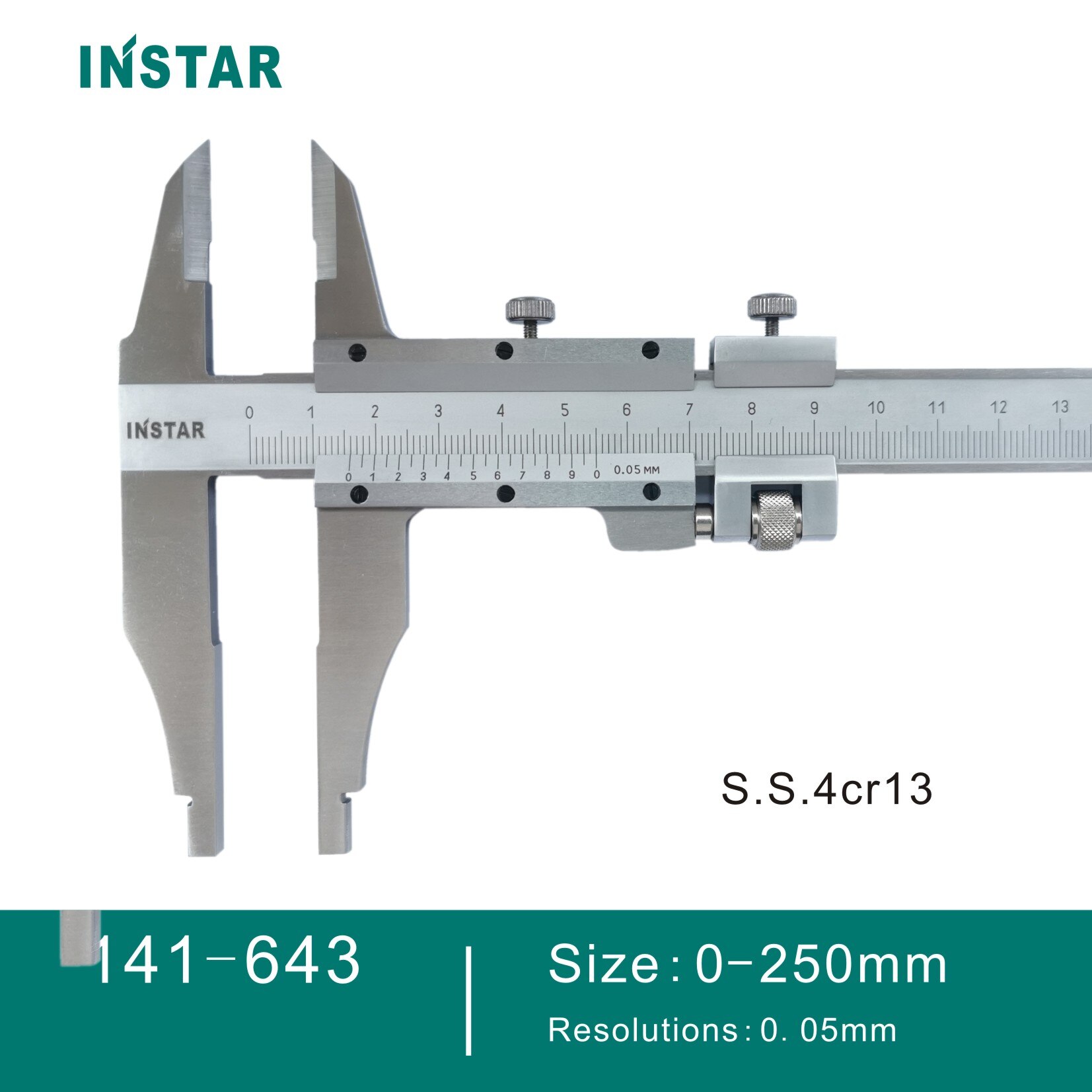 

Штангенциркуль INSTAR 250х0,05 мм