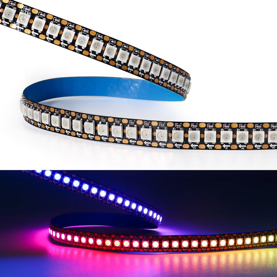 

Xnbada RGB Светодиодная лента WS2812 144 LEDs/m IP30/65/67 DC5/12V