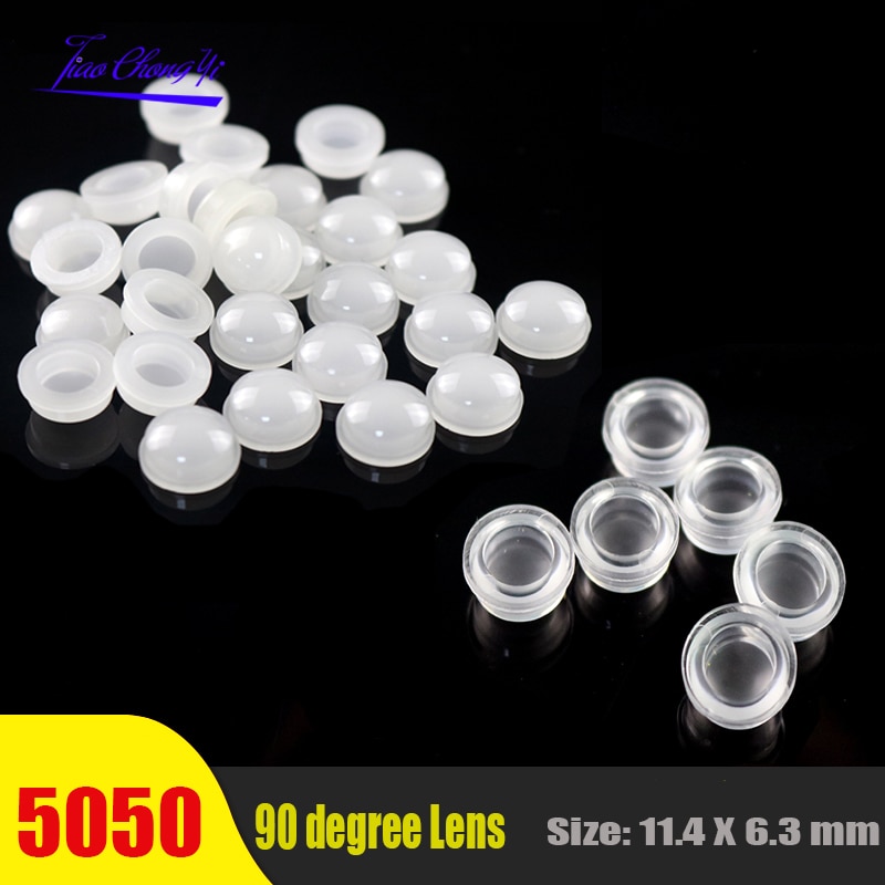 

LED линзы коллиматор отражатель TiaoChongYi 5050 11,4*6,3 мм 20 шт.