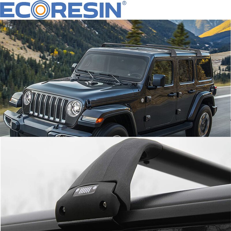 

Для JEEP Wrangler JK JL JT крыша Rcck багажные поперечные рейки высокого качества алюминий