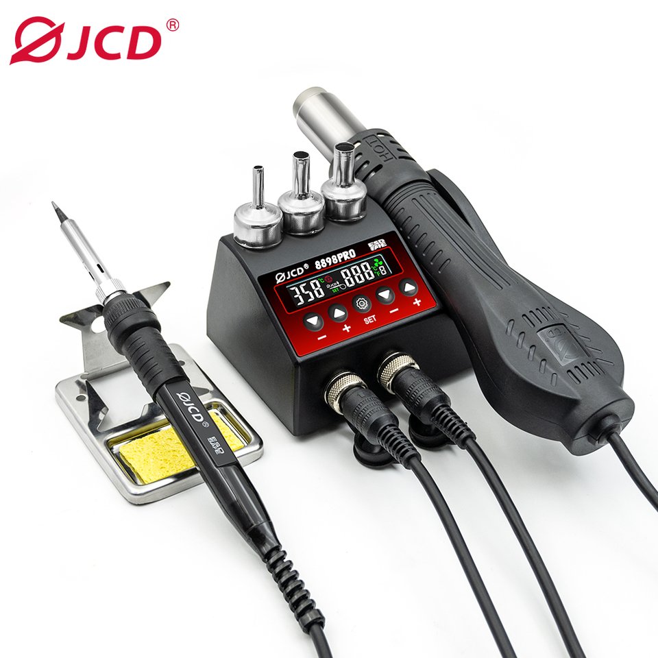 

JCD 8898Pro Паяльная станция 2 в 1 750 Вт