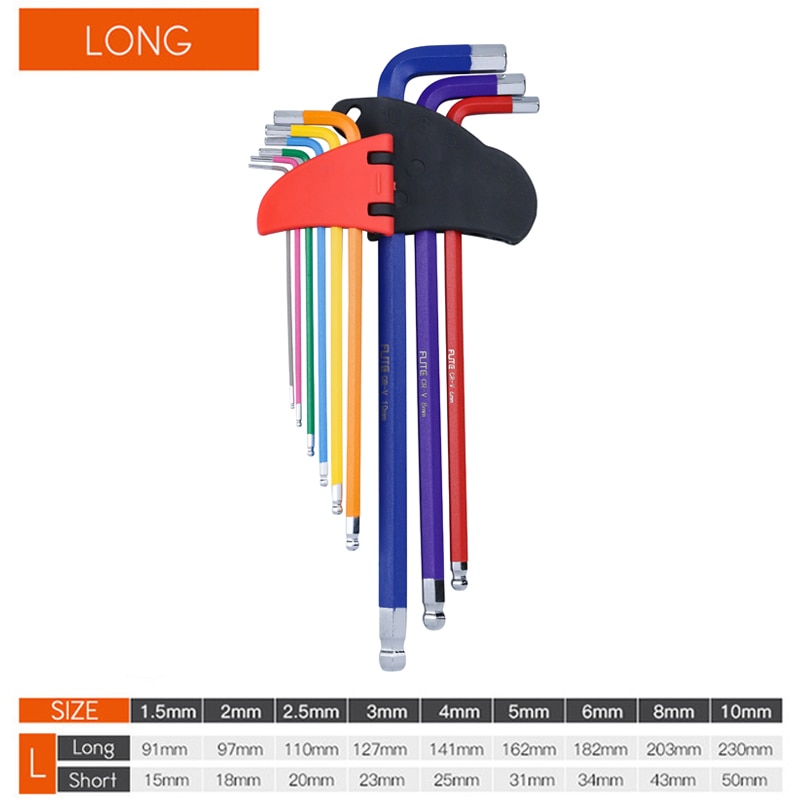 

Набор гаечных ключей LUCHSHIY Hex Key 1.5-10 мм