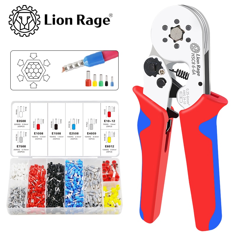 

Обжимной инструмент Lion Rage HSC8 6-6