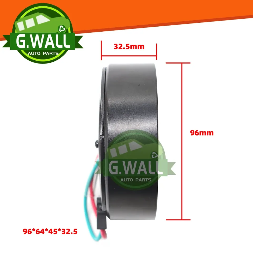 

Спираль сцепления кондиционера SD6C12 для Peugeot 207 208 307 308 Partner Citroen C3 96410780 9651910980 9651911480