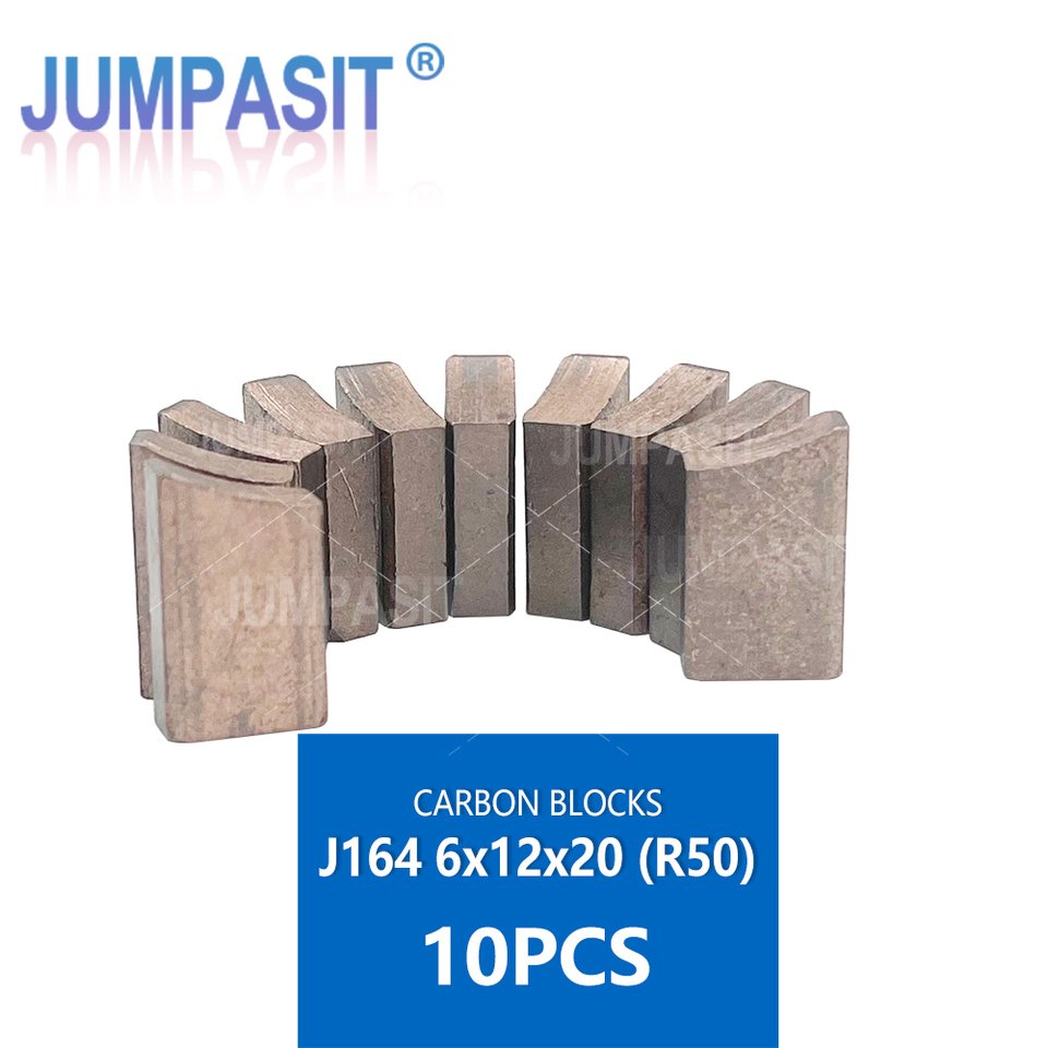 

10 шт., карбоновые щетки, 6x12x20 8x12x20 J204 J164 D214