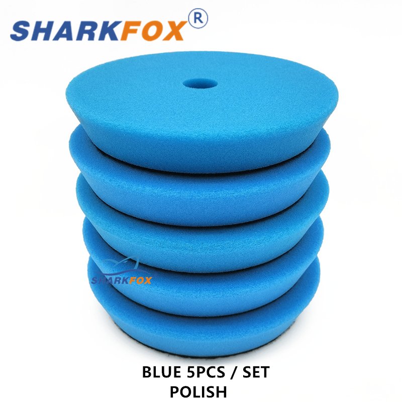 

Sharkfox 3 "/5"/6 "125 мм/150 мм Полировка автомобиля Германия Губка Полировальные подушечки Гладкая буферная подушечка удаляет царапины для полировки