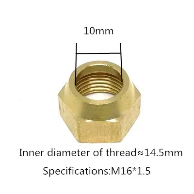 

Накатные гайки медные 1/4", 3/8", 1/2", 3/4"
