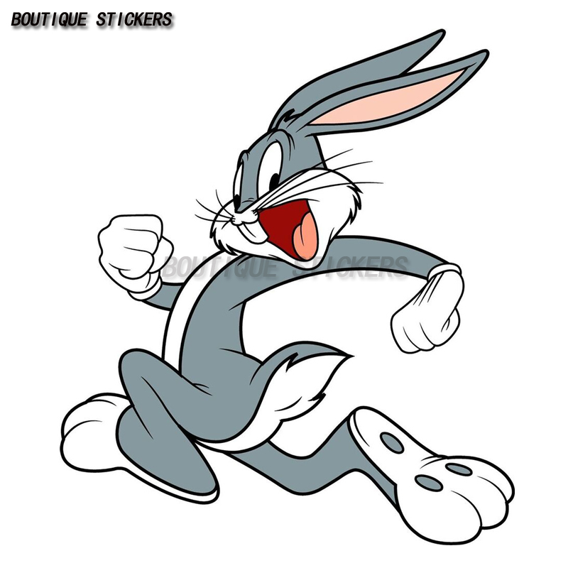

Наклейка на автомобиль BUGS BUNNY Run, левая и правая, водонепроницаемая