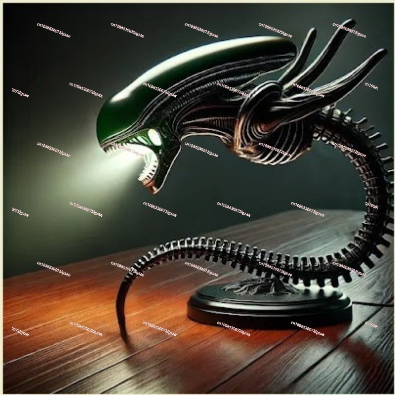 

ALIEN LAMPS Чужой осветительный стенд, украшение для спальни, украшение из смолы
