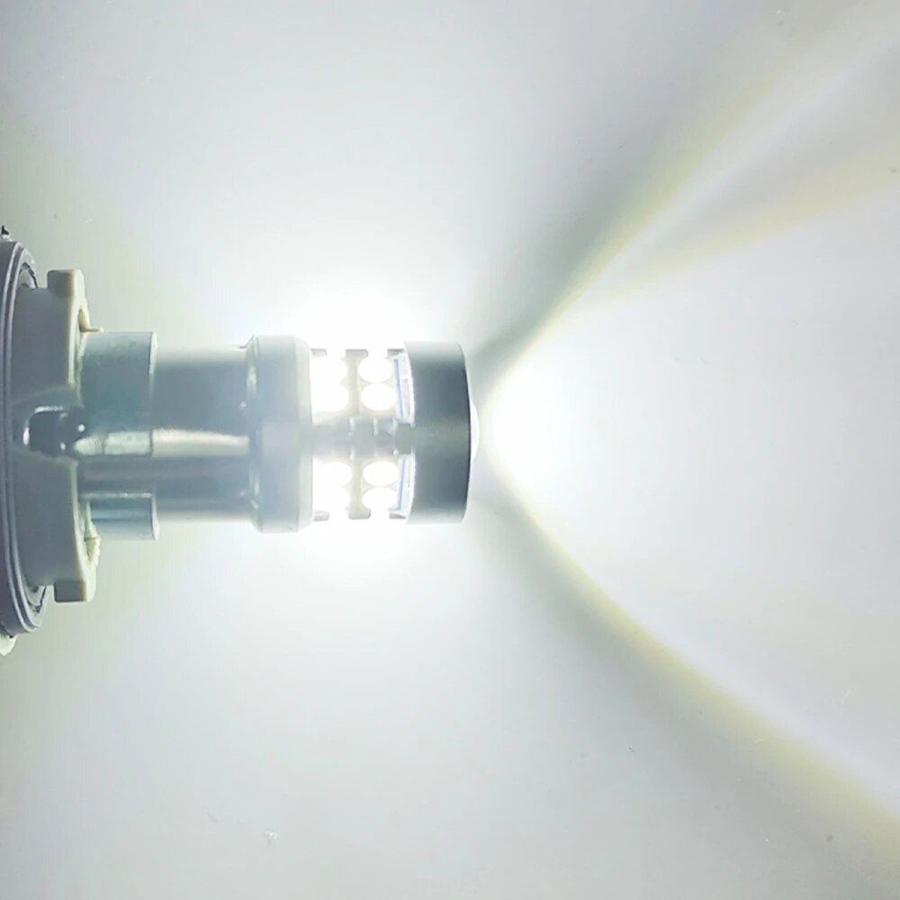 

2 шт., лампы для дневных ходовых огней 1156 BA15S P21W BAU15S PY21W P21/5W 1157 T20 7443 7440 3157 3156
