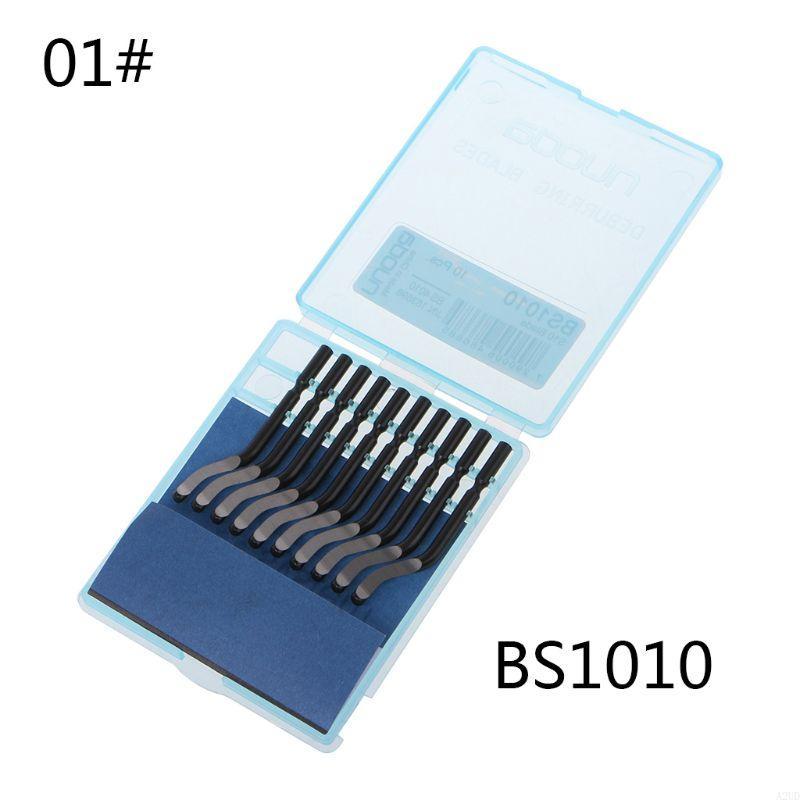 

A2UD, 10 шт., вращающееся лезвие из быстрой стали BS1010 BS1018 BK3010, пластиковое медно-алюминиевое лезвие