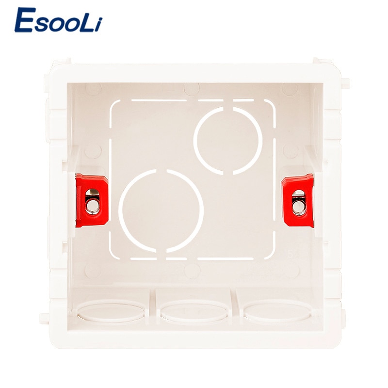 

Регулируемая монтажная коробка EsooLi для сенсорных выключателей и розеток