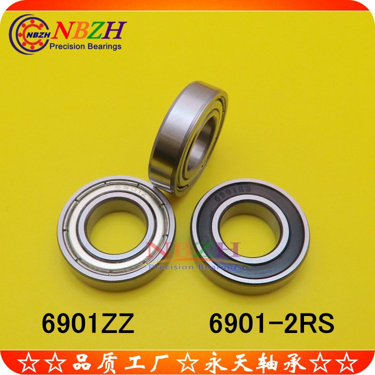 

Подшипник из нержавеющей стали или подшипника стальной S6901ZZ 6901ZZ 6901-2RS 61901 12*24*6 мм