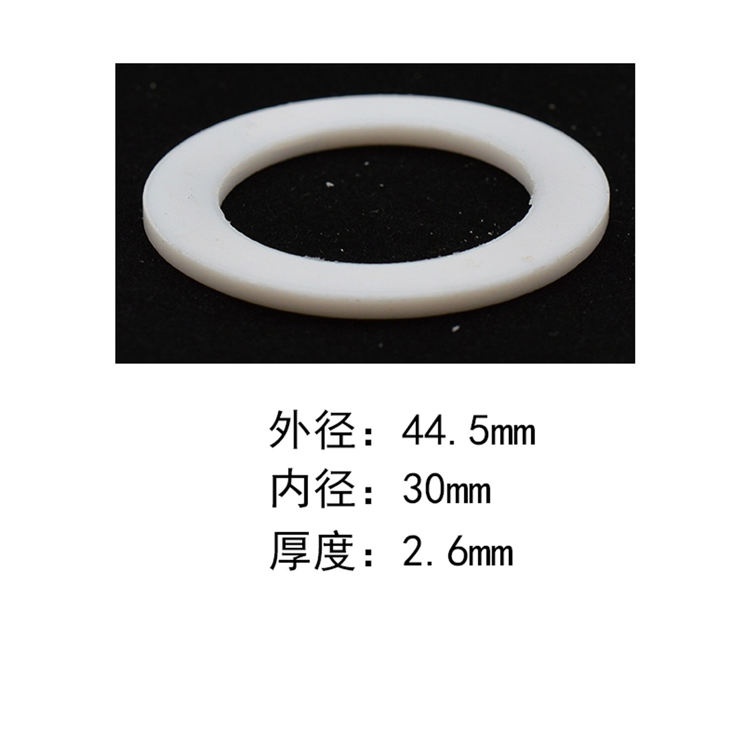

DN15 DN20 DN25 DN32 DN40 DN50 подходит 1/2 "3/4" 1 "1-1/4» 1-1/2" BSP PTFE Еда Класс уплотнение плоское уплотнение шайба прокладки Max 180 C