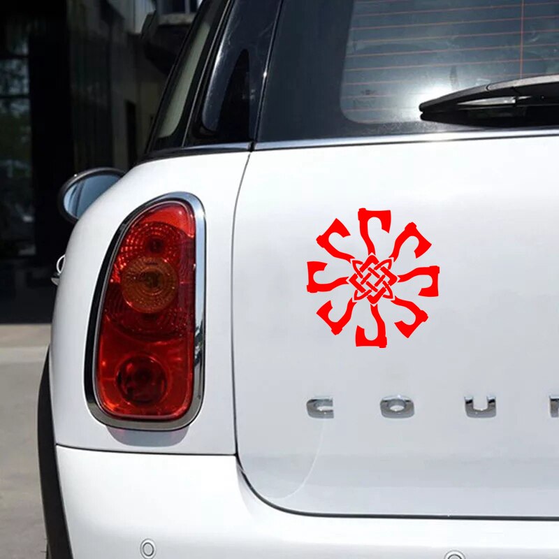 

LYKX славянская звезда забавная наклейка на автомобиль автомобили мотоциклы внешние аксессуары виниловые наклейки для Bmw Audi Ford Honda, Lada