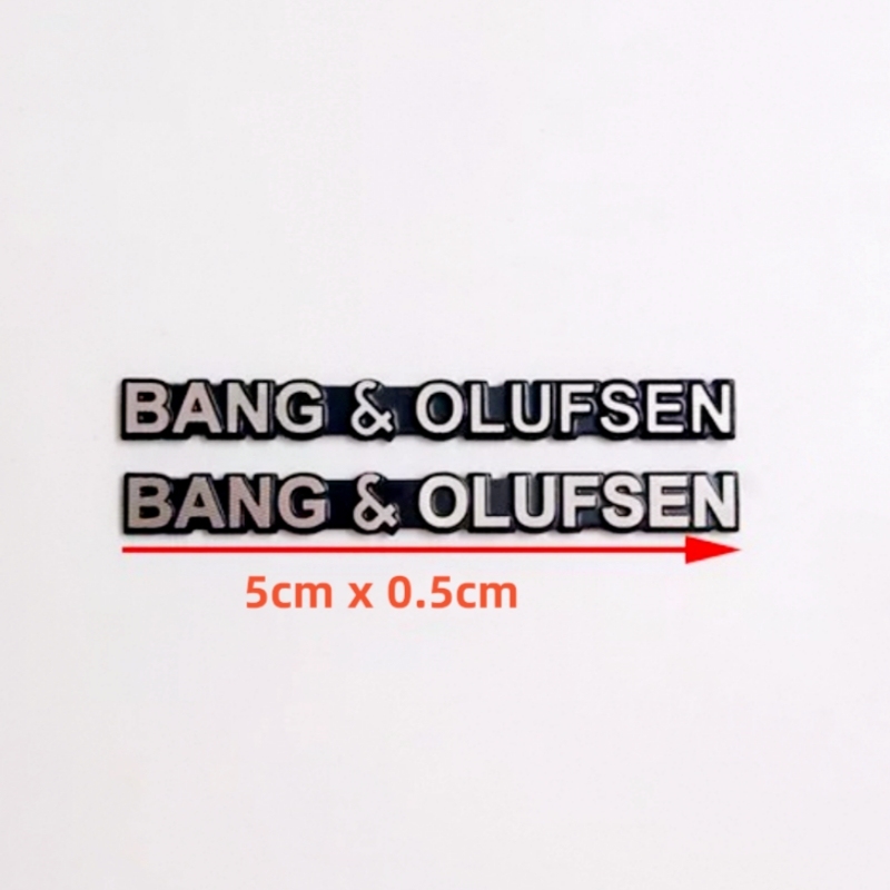 

5 шт. 10 шт. 20 шт. B&O BANG & OLUFSEN Высококачественные автомобильные Hi-Fi колонки Аудио динамик значок стерео эмблема наклейки аксессуары для стайлинга