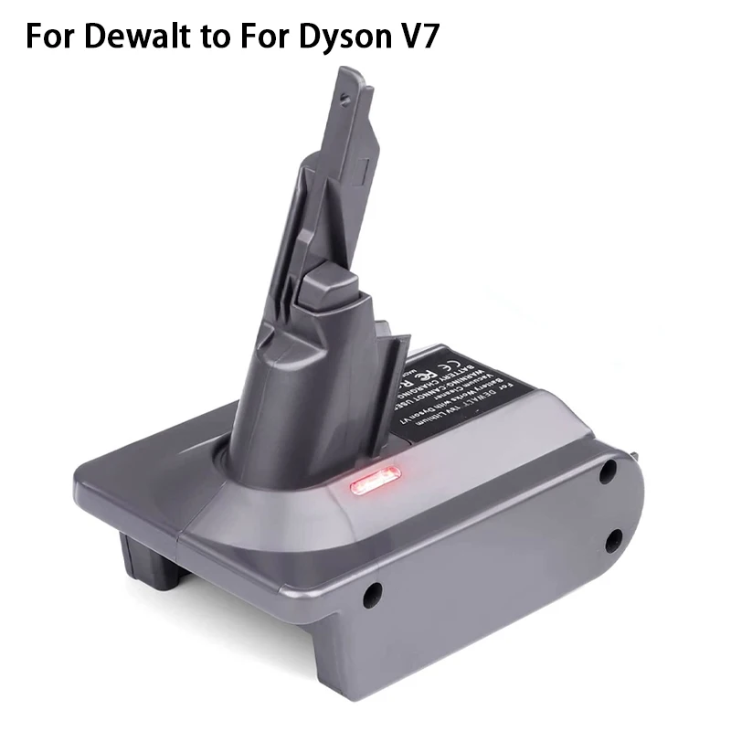 

Адаптер для пылесоса Dyson V6 V7 V8, преобразователь литиевых батарей 18 в для Bosch, Dewalt, Milwaukee